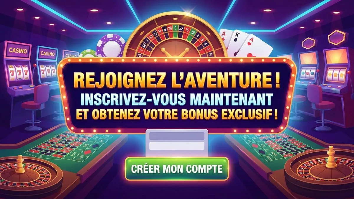 Inscription avec bonus
